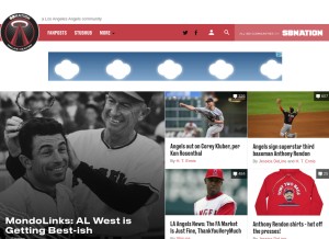How halosheaven.com looks like on a tablet such as an iPad.