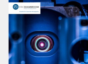 How hamburg-photo.com looks like on a tablet such as an iPad.