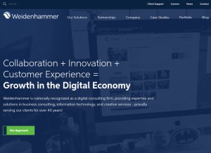 How hammer.net looks like on a tablet such as an iPad.