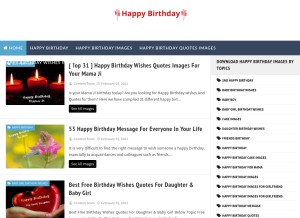How happy-birthday-to-you-images.blogspot.com looks like on a tablet such as an iPad.