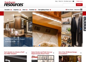 How hardwareresources.com looks like on a tablet such as an iPad.