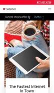 How hargray.com looks like on a mobile device such as an iPhone.