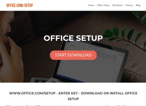 How haroffice.com looks like on a tablet such as an iPad.