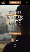 How harrypotterwizardsunite.com looks like on a mobile device such as an iPhone.
