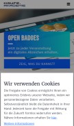 How haufe-akademie.de looks like on a mobile device such as an iPhone.