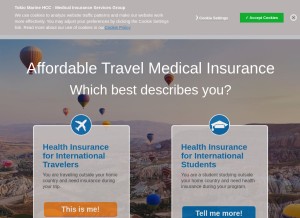 How hccmis.com looks like on a tablet such as an iPad.