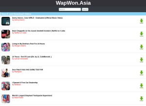 How hdvideo.online looks like on a tablet such as an iPad.
