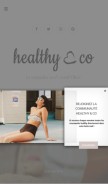 How healthyandco.fr looks like on a mobile device such as an iPhone.
