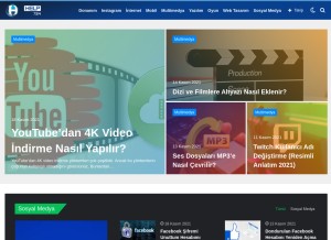 How help724.com looks like on a tablet such as an iPad.