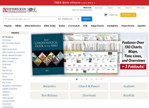 How hendricksonrose.com looks like on a tablet such as an iPad.