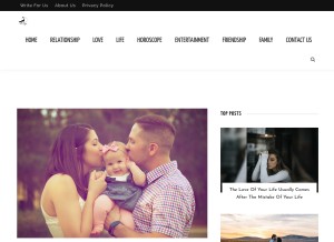 How herway.net looks like on a tablet such as an iPad.