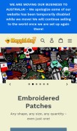 How heygidday.biz looks like on a mobile device such as an iPhone.