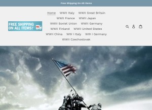 How hikishop.biz looks like on a tablet such as an iPad.