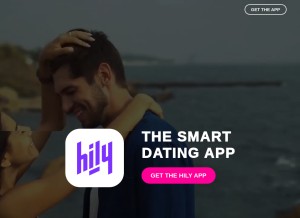 How hily.com looks like on a tablet such as an iPad.
