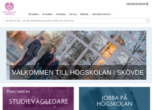 How his.se looks like on a tablet such as an iPad.