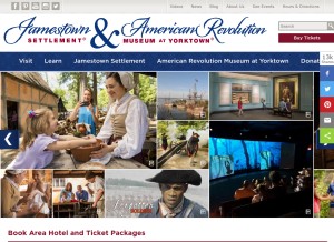 How historyisfun.org looks like on a tablet such as an iPad.