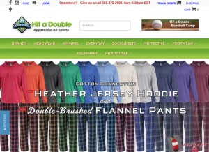 How hitadouble.com looks like on a tablet such as an iPad.