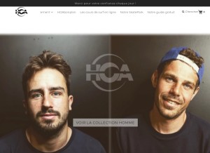 How hoasurf.com looks like on a tablet such as an iPad.