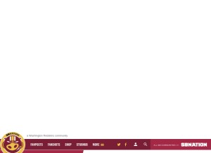 How hogshaven.com looks like on a tablet such as an iPad.