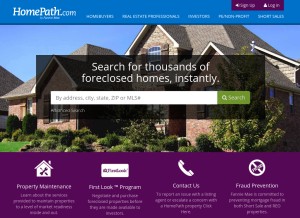 How homepath.com looks like on a tablet such as an iPad.