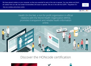 How hon.ch looks like on a tablet such as an iPad.