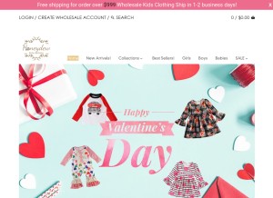 How honeydewusa.com looks like on a tablet such as an iPad.