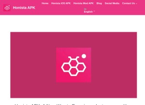 How honistaapkdownload.com looks like on a tablet such as an iPad.