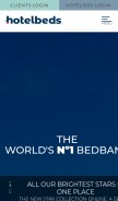 How hotelbeds.com looks like on a mobile device such as an iPhone.