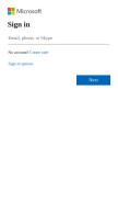 How hotmail.de looks like on a mobile device such as an iPhone.