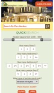 How houseplansandmore.com looks like on a mobile device such as an iPhone.
