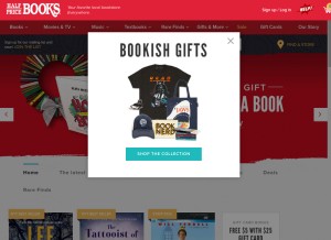 How hpb.com looks like on a tablet such as an iPad.