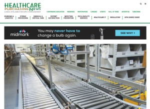 How hpnonline.com looks like on a tablet such as an iPad.