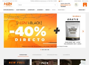 How hsnstore.com looks like on a tablet such as an iPad.