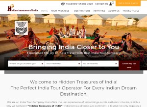 How htoindia.com looks like on a tablet such as an iPad.