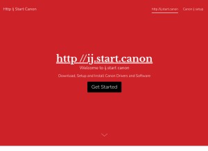 How http-ij-start-canon.sitey.me looks like on a tablet such as an iPad.