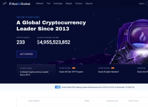 How huobi.co looks like on a tablet such as an iPad.