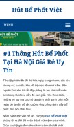 How hutbephotviet.com looks like on a mobile device such as an iPhone.