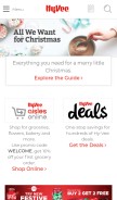 How hy-vee.com looks like on a mobile device such as an iPhone.