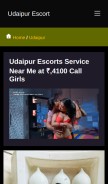 How hy.udaipurescortservice.biz looks like on a mobile device such as an iPhone.