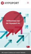 How hypoport.de looks like on a mobile device such as an iPhone.