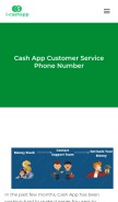 How i-cashapp.com looks like on a mobile device such as an iPhone.
