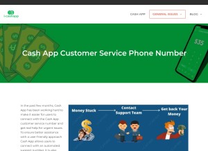 How i-cashapp.com looks like on a tablet such as an iPad.