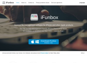 How i-funbox.com looks like on a tablet such as an iPad.