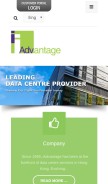 How iadvantage.net looks like on a mobile device such as an iPhone.