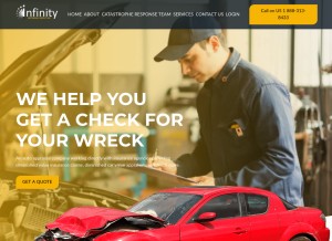 How iagappraisals.com looks like on a tablet such as an iPad.