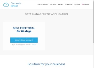 How ibard.com looks like on a tablet such as an iPad.