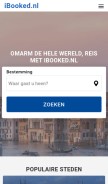 How ibooked.nl looks like on a mobile device such as an iPhone.