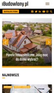 How ibudowlany.pl looks like on a mobile device such as an iPhone.