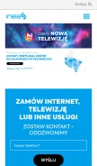 How icpnet.pl looks like on a mobile device such as an iPhone.