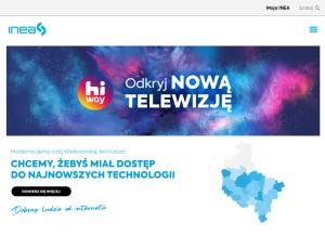 How icpnet.pl looks like on a tablet such as an iPad.